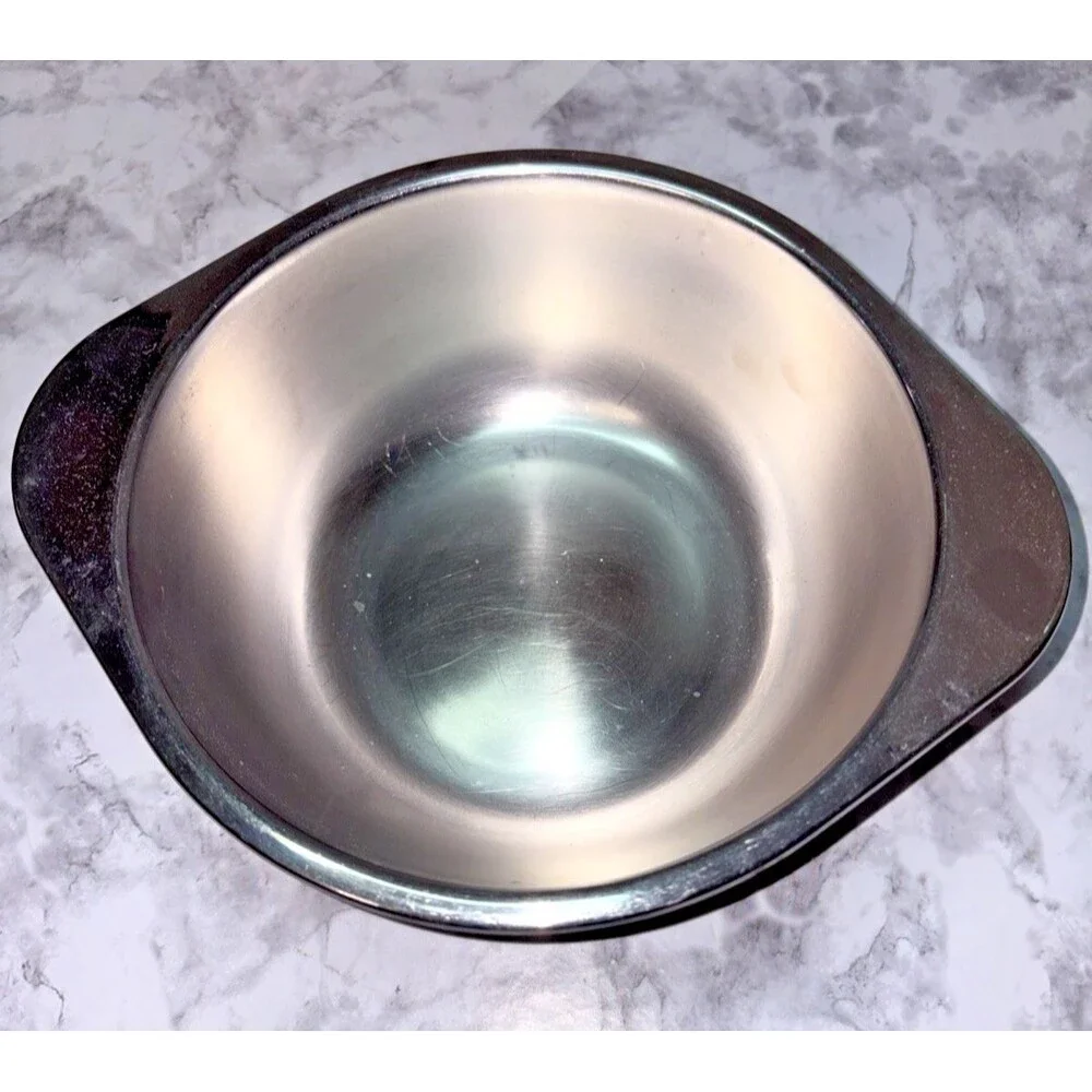 VTG Revere Ware Stainless 2 & 3 Qt Double Boiler Insert Bowl 7-1/4
